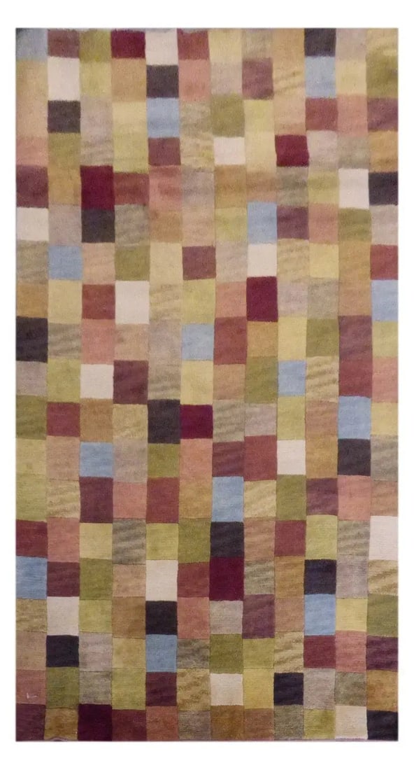 One Of The Kind Indian Modern Design Rug 8' X 5' (1 of 1)