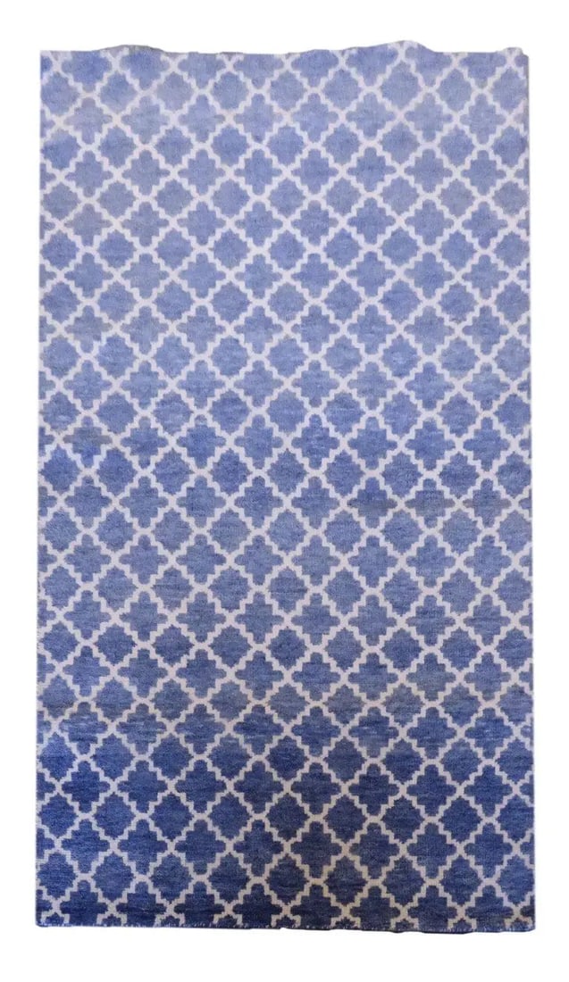 One Of The Kind Indian Modern Design Rug 7'8" X 4'10" (1 of 1)