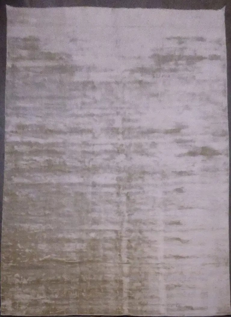 One Of The Kind Indian Modern Design Rug 14'1" X 10'1": ABC Rugs Kilims Collection Indian Hand-Loomed Natural Wool And Fauxsilk Oriental Rug 14'1'' X 10'1 (Abcr069) (Gr16689) (Beige) Hand knotted and meticulously crafted by Indian artisans, this stunning I