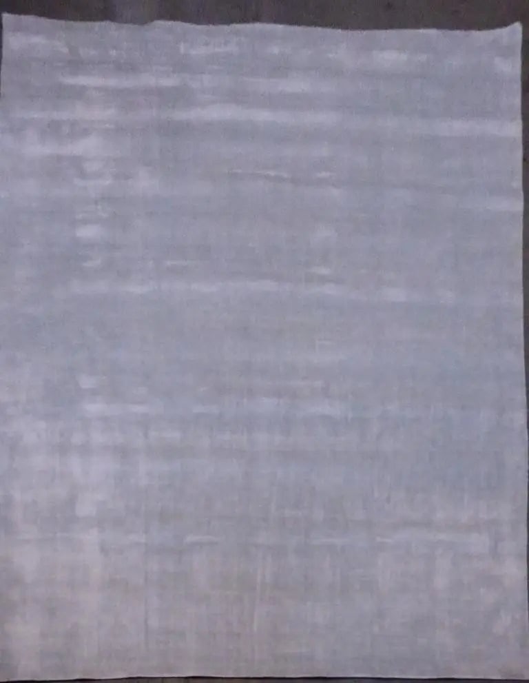 One Of The Kind Indian Modern Design Rug 12'0" X 9'0": ABC Rugs Kilims Collection Indian Hand-Loomed Natural Wool And Fauxsilk Oriental Rug 12'0'' X 9'0 (Abcr16622) (Gr16622) (Gray) Hand knotted and meticulously crafted by Indian artisans, this stunning I