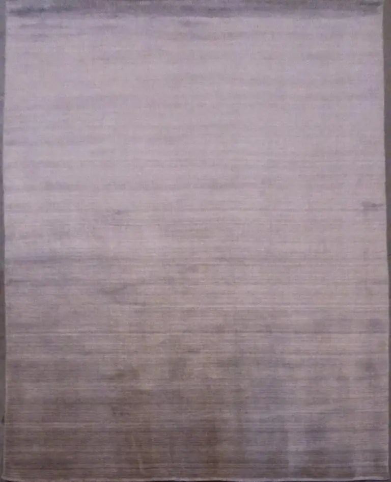 One Of The Kind Indian Modern Design Rug 9'0" X 6'0": ABC Rugs Kilims Collection Indian Hand-Knotted Natural Wool And Fauxsilk Oriental Rug 9'0 X 6'0 (Abcra213) (Gr16670) (Gray) Hand knotted and meticulously crafted by Indian artisans, this stunning Indi