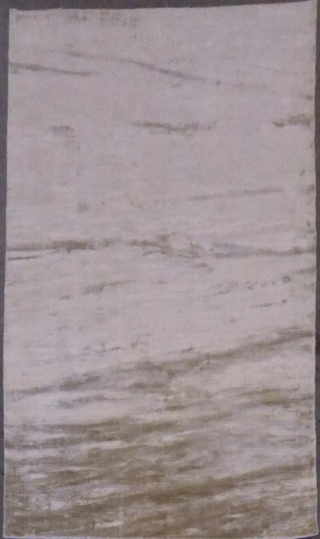 One Of The Kind Indian Modern Design Rug 8'0" X 5'0": ABC Rugs Kilims Collection Indian Hand-Knotted Natural Wool And Fauxsilk Oriental Rug 8'0 X 5'0 (Abcr16687) (Gr16687) (Camel) Hand knotted and meticulously crafted by Indian artisans, this stunning In