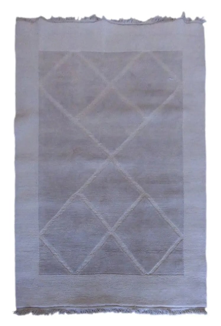 One Of The Kind Indian Modern Design Rug 5'11" X 4'11" (1 of 1)