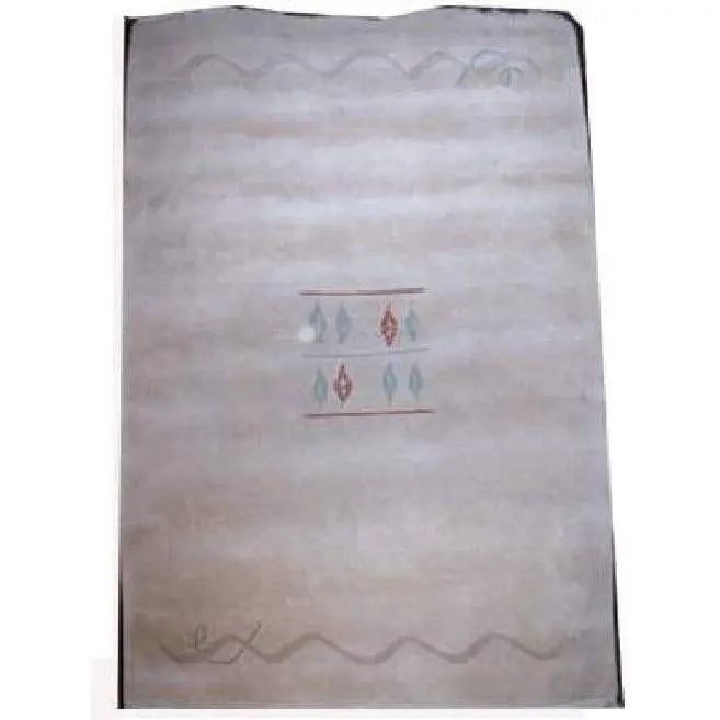 One Of The Kind Indian Hand-Knotted Gabbeh Rug 8'0" X 5'8": ABC Rugs Kilims Collection Home Collection Indo Nepal, India Style Oriental Hand-Knotted Rug With Natural Wool Area 8'0 X 5'8 Abcr02293 Hand knotted and meticulously crafted by Indian artisans, this s