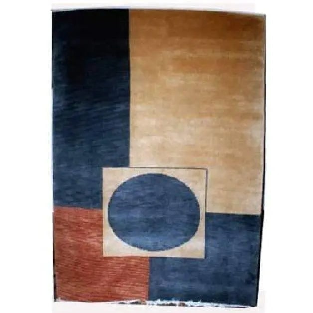 One Of The Kind Indian Hand-Knotted Gabbeh Rug 7'9" X 5'9": ABC Rugs Kilims Collection Home Collection Indo Nepal, India Style Oriental Hand-Knotted Rug With Natural Wool Area 7'9 X 5'9 Abcr02302 Hand knotted and meticulously crafted by Indian artisans, this s