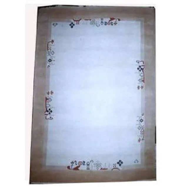One Of The Kind Indian Hand-Knotted Gabbeh Rug 7'9" X 5'8": ABC Rugs Kilims Collection Home Collection Indo Nepal, India Style Oriental Hand-Knotted Rug With Natural Wool Area 7'9 X 5'8 Abcr02287 Hand knotted and meticulously crafted by Indian artisans, this s
