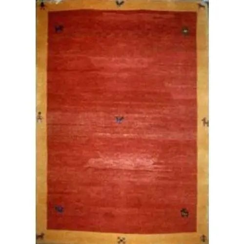 One Of The Kind Indian Hand-Knotted Gabbeh Rug 7'9" X 5'6": ABC Rugs Kilims Collection Home Collection Indo Nepal, India Style Oriental Hand-Knotted Rug With Natural Wool Area 7'9 X 5'6 Abcr02257 Hand knotted and meticulously crafted by Indian artisans, this s