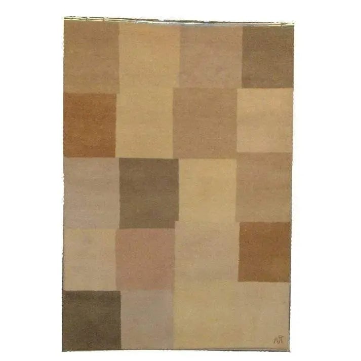 One Of The Kind Indian Hand-Knotted Gabbeh Rug 6'7" X 4'7": ABC Rugs Kilims Collection Home Collection Indo Nepal, India Style Oriental Hand-Knotted Rug With Natural Wool Area 6'7 X 4'7 Abcr02630 Hand knotted and meticulously crafted by Indian artisans, this s