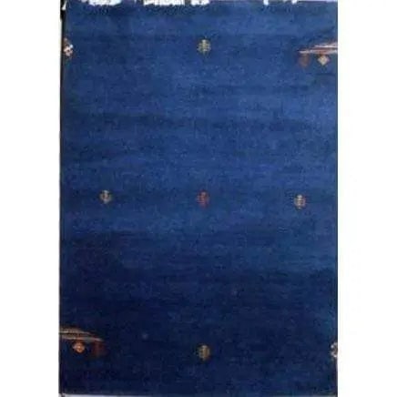 One Of The Kind Indian Hand-Knotted Gabbeh Rug 6'6" X 4'8": ABC Rugs Kilims Collection Home Collection Indo Nepal, India Style Oriental Hand-Knotted Rug With Natural Wool Area 6'6 X 4'8 Abcr02252 Hand knotted and meticulously crafted by Indian artisans, this s