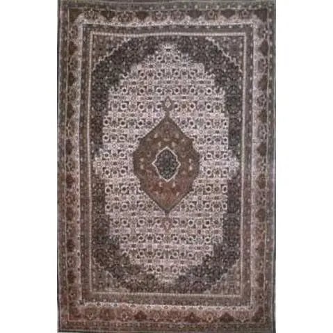 One Of The Kind Indian Hand-Knotted Rug 8'2" X 5'9": ABC Rugs Kilims Collection Home Collection Afghani Style Oriental Hand-Knotted Rug With Natural Wool Area 8'2 X 5'9 (Abcr02340) (Cream, Brown) Hand knotted and meticulously crafted by Indian artisans,