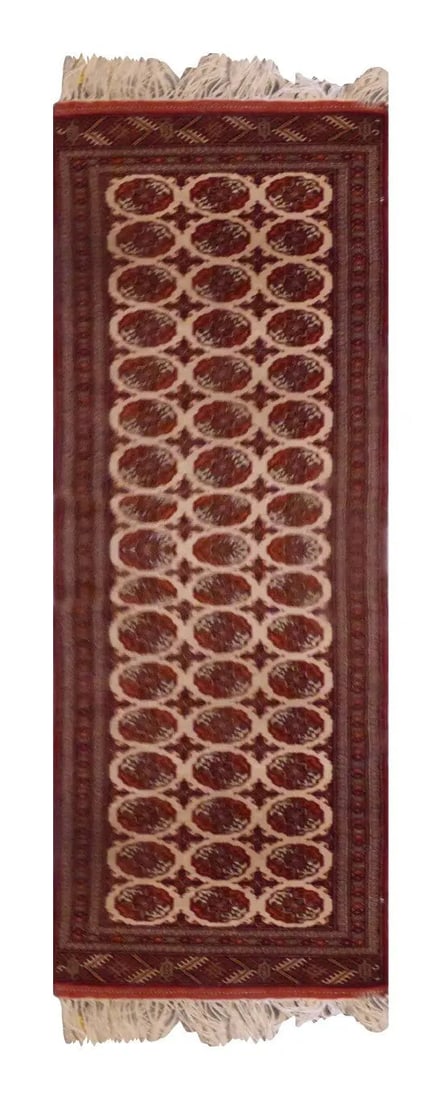 One Of The Kind Afghani Hand-Knotted Rug 9'6" x 2'11" Afg40 (1 of 1)