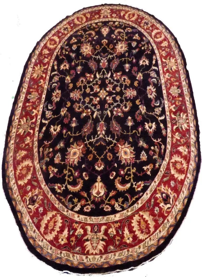 Hand Knotted One Of The Kind Peshawar And Khotan Rug 16'4" x 10'5" Pes_Kho_308: ABC Rugs Kilims Collection Afghani Oushak Hand-Knotted Rug Made With Natural Wool And Cotton 16'4'' X 10'5'' (Abc1178) (Red, Brown, Cream) Hand knotted and meticulously crafted by Afghan artisans, thi