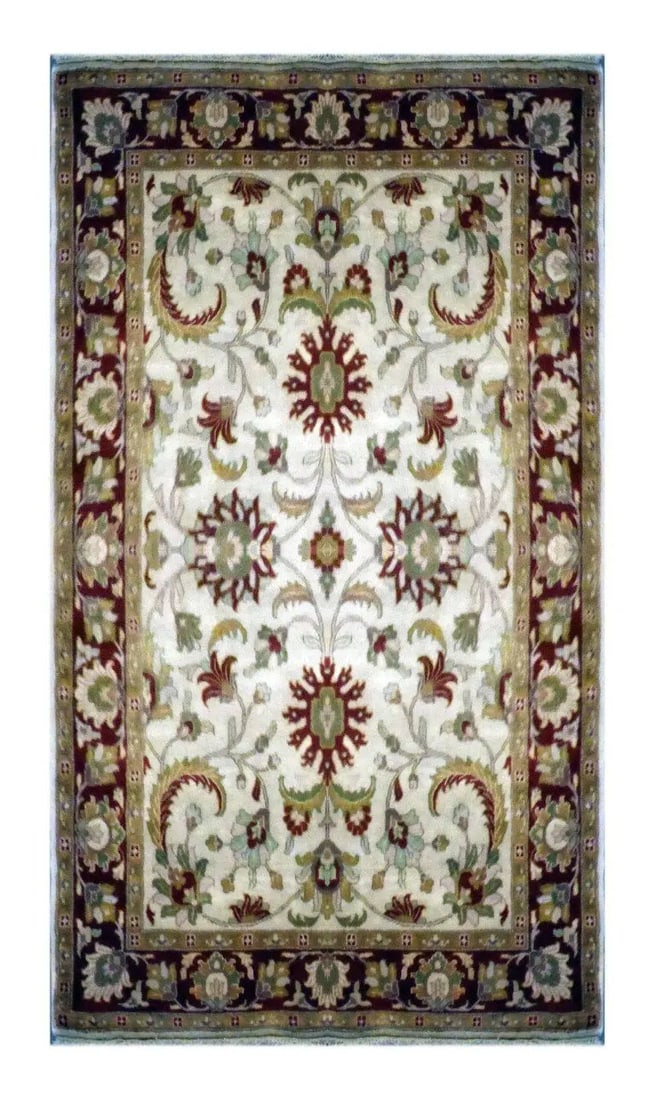Hand Knotted One Of The Kind Peshawar And Khotan Rug 7'2" x 5' Pes_Kho_321 (1 of 1)