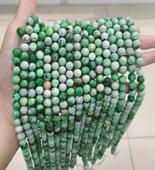 Natural Gemstone Loose Beads Necklace - lasionite - NO.207: Natural Gemstone Loose Beads Necklace - lasionite - NO.207