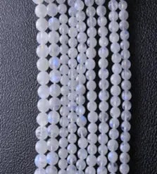 Natural Gemstone Loose Beads Necklace - moonstone A - NO.145 (1 of 1)