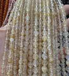 Natural Gemstone Loose Beads Necklace - Watermelon peel - NO.99 (1 of 1)