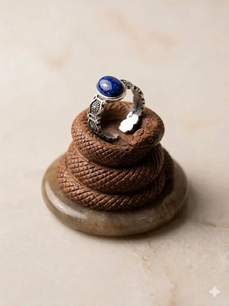 Handmade Natural Stone Gemstone Rings With Copper & Silver, Stone Size 4*6mm, Vin-New-Rin88: Handmade Natural Stone Gemstone Rings With Copper & Silver, Stone Size 4*6mm, Vin-New-Rin88
