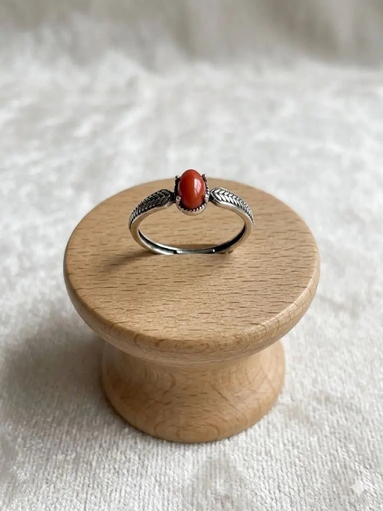 Handmade Natural Stone Gemstone Rings With Copper & Silver, Stone Size 4*6mm, Vin-New-Rin86: Handmade Natural Stone Gemstone Rings With Copper & Silver, Stone Size 4*6mm, Vin-New-Rin86