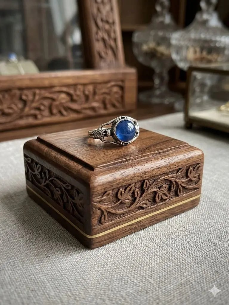 Handmade Natural Stone Gemstone Rings With Copper & Silver, Stone Size 8*8mm, Vin-New-Rin80: Handmade Natural Stone Gemstone Rings With Copper & Silver, Stone Size 8*8mm, Vin-New-Rin80