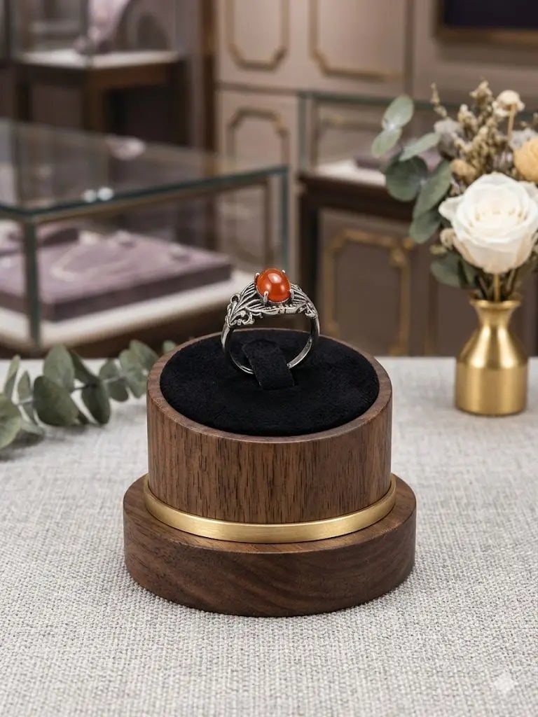 Handmade Natural Stone Gemstone Rings With Copper & Silver, Stone Size 8*10mm, Vin-New-Rin78: Handmade Natural Stone Gemstone Rings With Copper & Silver, Stone Size 8*10mm, Vin-New-Rin78