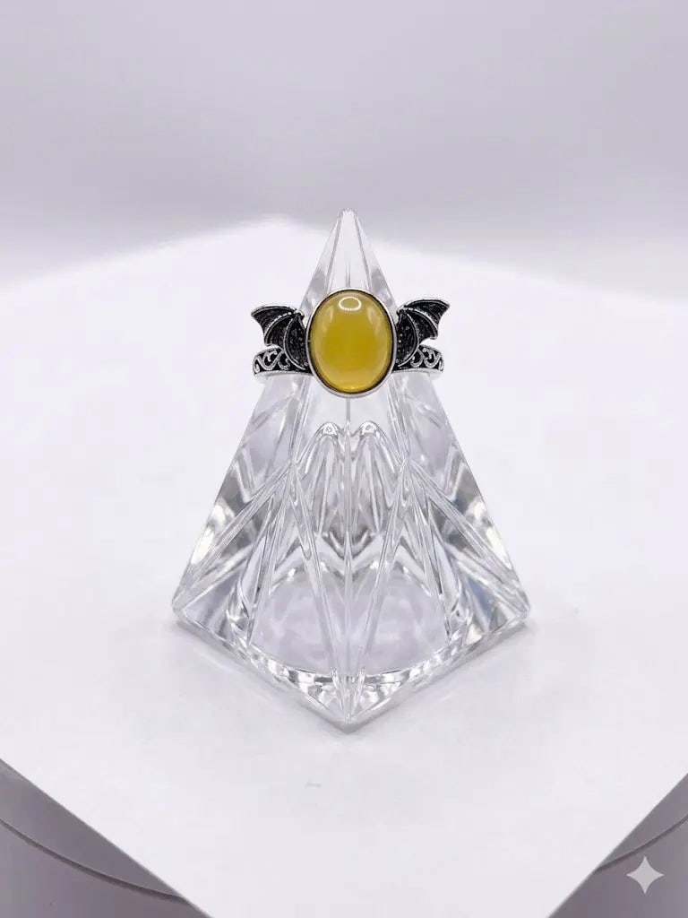 Handmade Natural Stone Gemstone Rings With Copper & Silver, Stone Size 8*10mm, Vin-New-Rin18: Handmade Natural Stone Gemstone Rings With Copper & Silver, Stone Size 8*10mm, Vin-New-Rin18