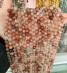 Natural Gemstone Loose Beads Necklace - Black gold super A - NO.229 (1 of 1)