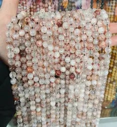 Natural Gemstone Loose Beads Necklace - Black gold super - NO.228 (1 of 1)