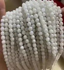 Natural Gemstone Loose Beads Necklace - moonstone - NO.144 (1 of 1)