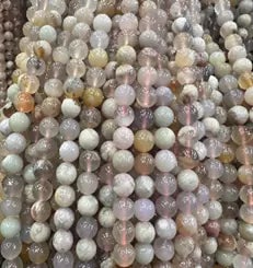 Natural Gemstone Loose Beads Necklace - cherry agate - NO.140 (1 of 1)