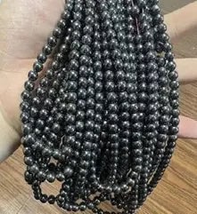 Natural Gemstone Loose Beads Necklace - hematite - NO.75 (1 of 1)