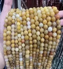 Natural Gemstone Loose Beads Necklace - topaz - NO.59 (1 of 1)
