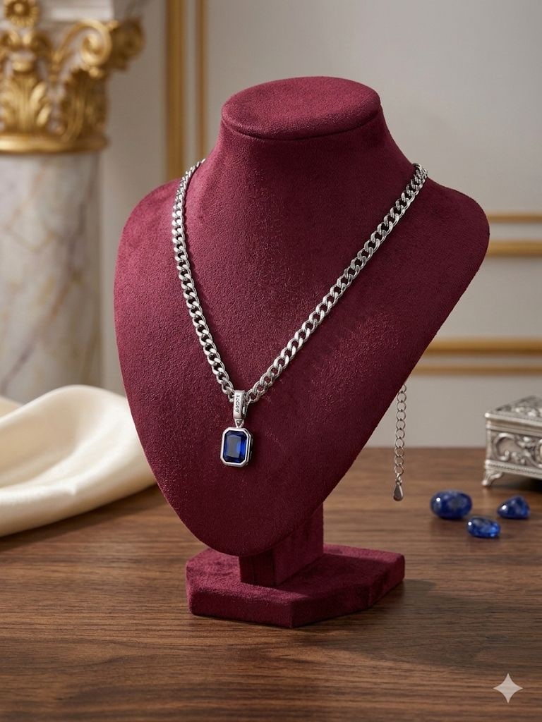 AAA+ Certified Quality, Length 22-24cm, Weight 23.5gm, Quality 925-Silver, CJABC-107-S (Including (1 of 1)
