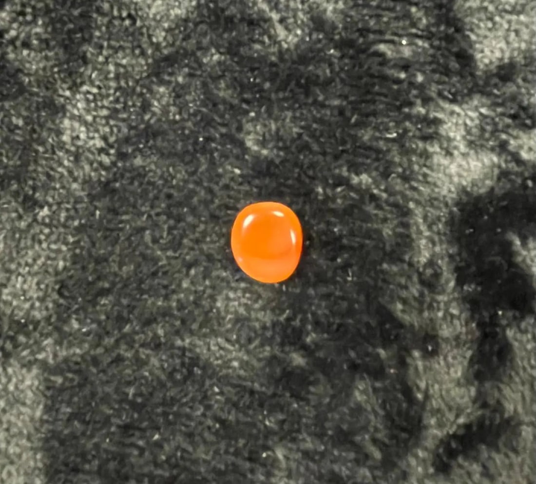 AAA+ Certified Natural Ethiopian 1 Piece Oval Shaped Orange Opal Gemstone, Weight: 3.7 ct, Size: AAA+ Certified Natural Ethiopian 1 Piece Oval Shaped Orange Opal Gemstone, Weight: 3.7 ct, Size 14x12 ABC Rugs, Kilims & Jewelry provides internationally certified pieces, including certifications