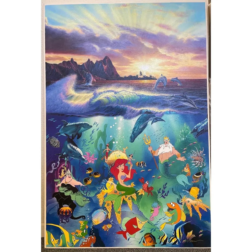 Under the Sea â€“ The Little Mermaid | Disney Limited Art (24â€³ (1 of 1)