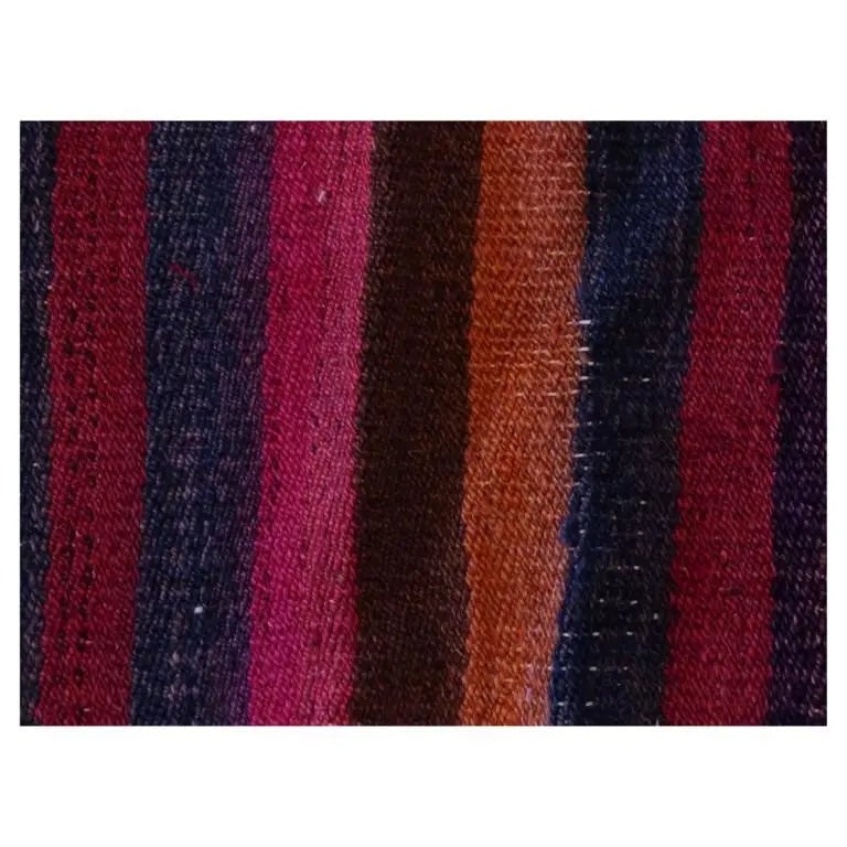 One Of The Kind Sanandaj Vintage Authentic Hand-Knotted Kilim 2'11" X 2'11": ABC Rugs Kilims Collection Sanandaj Vintage Hand-Knotted Kilim Made With Natural Wool And Cotton 90 X 90Cm (Abc1918) (Multi Color) Hand knotted and meticulously crafted by Sanandaj artisans, this stun