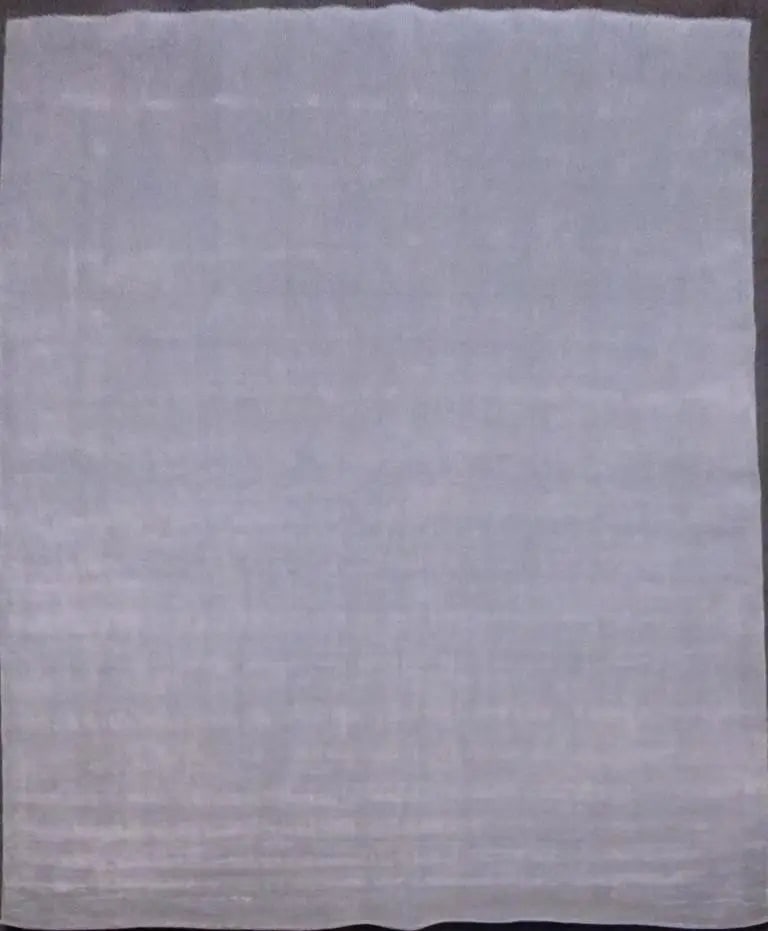 One Of The Kind Indian Modern Design Rug 12'0" X 9'0": ABC Rugs Kilims Collection Indian Hand-Loomed Natural Wool And Fauxsilk Oriental Rug 12'0'' X 9'0 (Abcr239) (Gr16676) (Gray) Hand knotted and meticulously crafted by Indian artisans, this stunning Ind