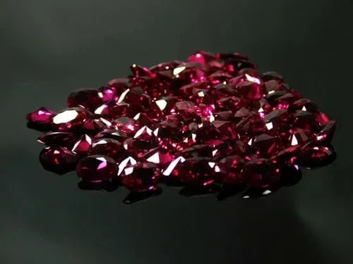 AAA+ Quality 50 pcs Natural Red Ruby Gemstone Certified Mogok Oval Shape 7 x 5 MM Lot, Gem113 (1 of 1)