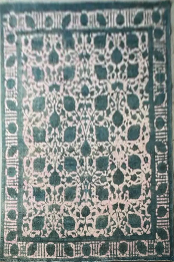 One Of The Kind Hand Knotted Persian Rug 12'10" x 9'5" R15439: Magnificent Collection of Hand-Knotted Authentic Persian Rugs | AAA+ Quality Masterpieces | Timeless Floor Art ? Product DescriptionDiscover the rich heritage