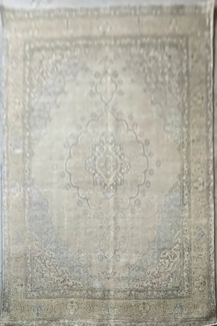One Of The Kind Hand Knotted Persian Rug 12'6" x 9'7" R15486: ? One-Of-A-Kind Hand-Knotted Persian Rug (Large Neutral Tonal)Product Identifier: R15486Status & Dimensions: Condition: