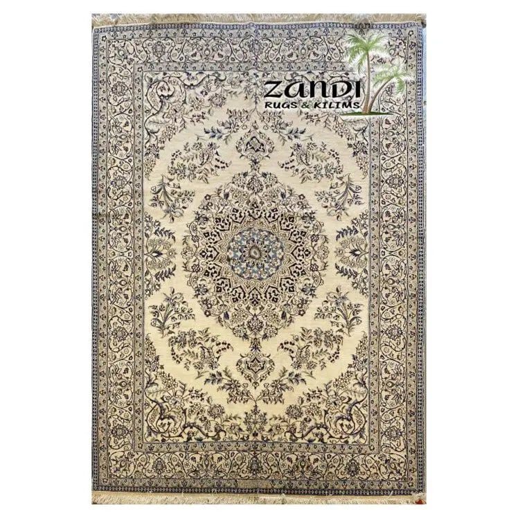 One Of The Kind Persian Nain Rug 8'0" x 5'0": ABC Rugs Kilims Collection Authentic Hand Knotted Persian Nain Rug Size 8'0"X5'0" Rr11538 Abcr2426A Hand knotted and meticulously crafted by Persian artisans, this stunning Persian Hand Knotted Area R