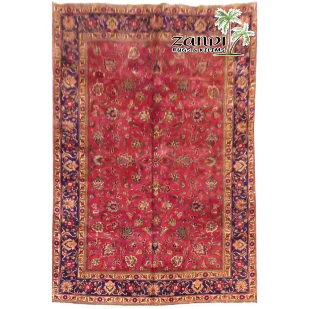 One Of The Kind Persian Tabriz Rug 9'5" x 6'1": ABC Rugs Kilims Collection Hand Knotted Tabriz Wool Persian Rug Size 9'5"X6'1" (Rr11216) Abcr02882A Hand knotted and meticulously crafted by Persian artisans, this stunning Persian Hand Knotted Area R