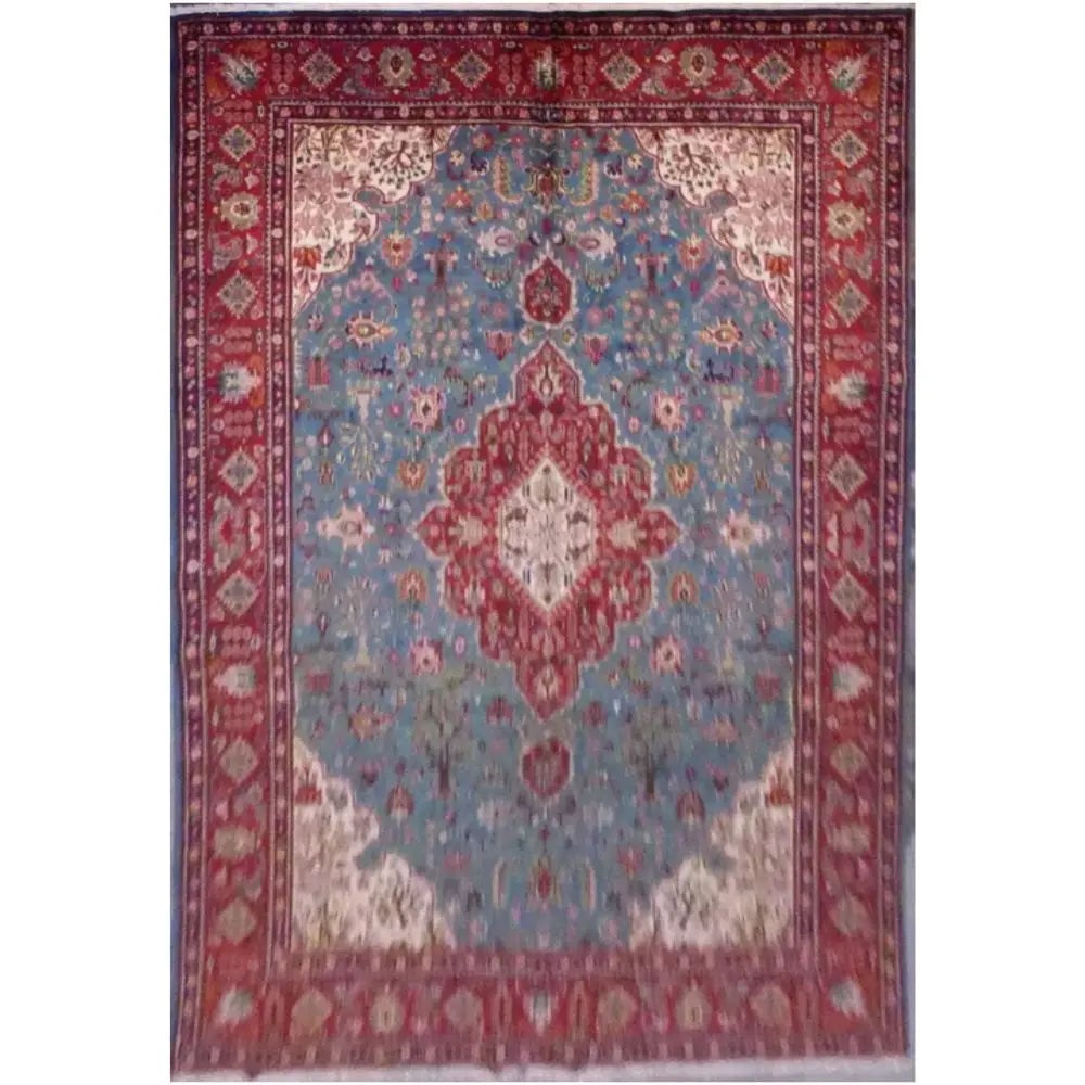 One Of The Kind Persian Tabriz Rug 13'1" x 9'10" (1 of 1)