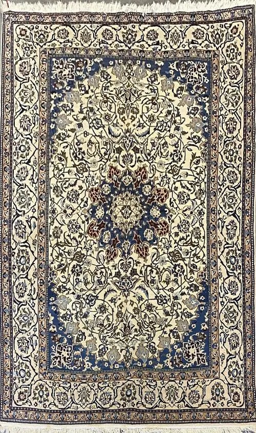 One Of The Kind Persian Nain Rug 6'7" x 10'0" (1 of 1)