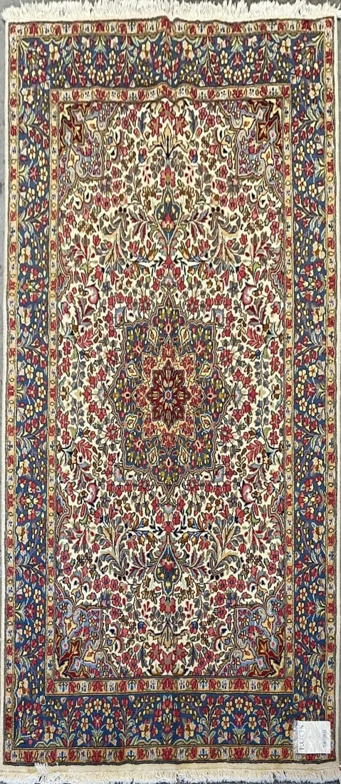 One Of The Kind Persian Kerman Rug 8'1" x 5'2": ABC Rugs Kilims Collection Persian Kerman Traditional Style Hand-Knotted Natural Wool And Cotton Rug 8'1'' X 5'2" Abcr02850 Hand knotted and meticulously crafted by Persian artisans, this stunning Han