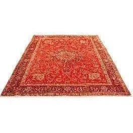 One Of The Kind Persian Tabriz Rug 12'11" x 9'2": ABC Rugs Kilims Collection Authentic Persian Rug Tabriz Traditional Style Hand-Knotted Indoor Area Rug With Natural Wool And Cotton 12'11" X 9'2" Abcr02592 Hand knotted and meticulously crafted by Per