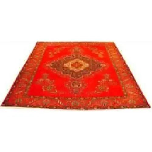 One Of The Kind Persian Tabriz Rug 11'1" x 9'5": ABC Rugs Kilims Collection Authentic Persian Rug Tabriz Traditional Style Hand-Knotted Indoor Area Rug With Natural Wool And Cotton 11'1" X 9'5" Abcr02150 Hand knotted and meticulously crafted by Pers