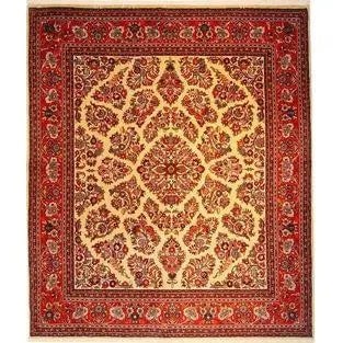 One Of The Kind Persian Sarough Rug 7'11" x 6'8" (1 of 1)