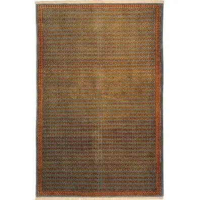 One Of The Kind Persian Sarough Rug 6'6" x 4'4": ABC Rugs Kilims Collection Authentic Persian Rug Sarough Traditional Style Hand-Knotted Indoor Area Rug With Natural Wool And Cotton 6'6" X 4'4" Abcr02763 Hand knotted and meticulously crafted by Pers
