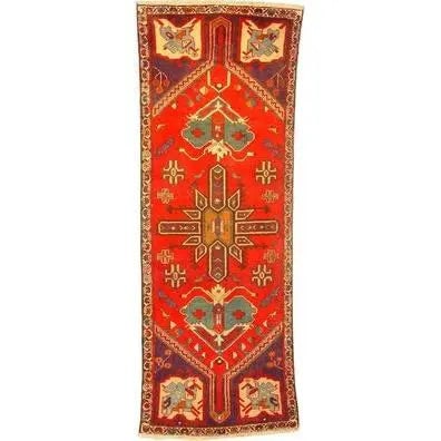 One Of The Kind Persian Museel Rug 9'1" X 3'0": ABC Rugs Kilims Collection Authentic Persian Rug Museel Traditional Style Hand-Knotted Indoor Area Rug With Natural Wool And Cotton 9'1" X 3'0" Abcr02490 Hand knotted and meticulously crafted by Persi
