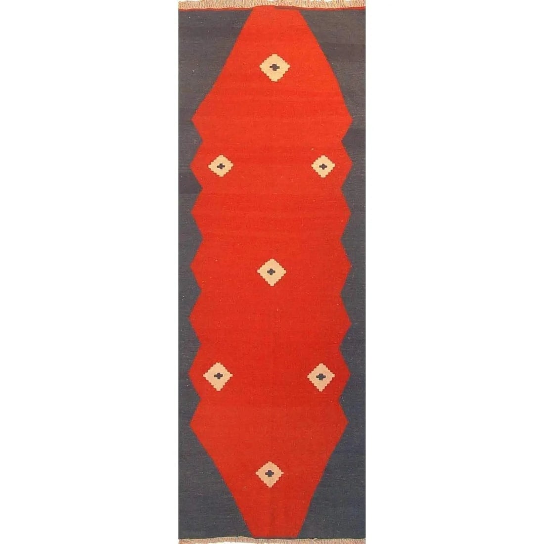 One Of The Kind Shiraz Persian Kilim 12'1" X 3'7": ABC Rugs Kilims Collection Shiraz Persian Kilim Collection And Modern Colorful Hand-Knotted Multi Area Kilim With Natural Wool And Cotton 12'1" X 3'7" Abck00091 Hand knotted and meticulously crafted b
